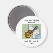 Lone Star Ukulele Festival Magnet (Recto/Verso)