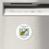 Lone Star Ukulele Festival Magnet (In Situ (Lave-vaisselle))