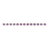 Lone Star van Texas Flag Red, White & Blue Pattern Lint (Voorkant)