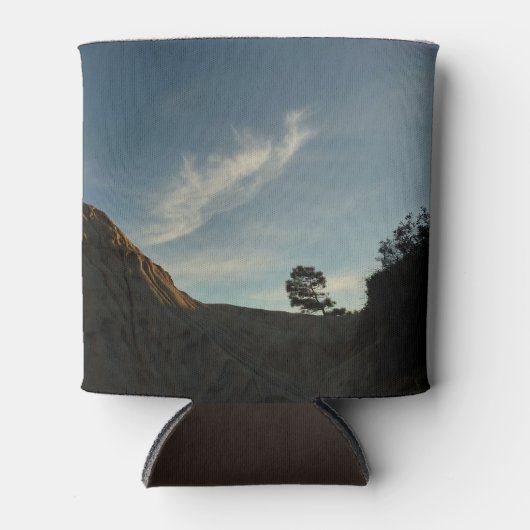 Lone Torrey Pine California Sunset Landschap Blikjeskoeler (Voorkant)