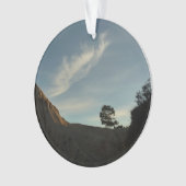 Lone Torrey Pine California Sunset Landschap Ornament (voorkant)