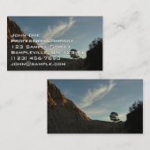 Lone Torrey Pine California Sunset Landschap Visitekaartje (Voorkant / Achterkant)