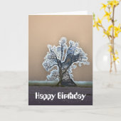 LONE TREE KAART (Gele Bloem)