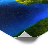 Lone Tree Spacescape Poster (Hoek)