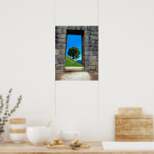 LONE TREE VAN MACHU PICHU POSTER (Keuken)