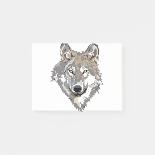 Lone Wolf Design Post-it® Notes (Voorkant)