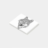 Lone Wolf Design Post-it® Notes (Schuin)