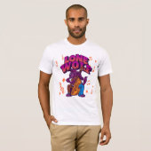LONE WOLF FUNNY MENS T-SHIRTS (Devant entier)