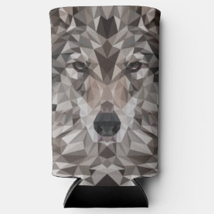 Lone Wolf geometrisch portret
