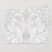 Lone Wolf geometrisch portret (Voorkant)