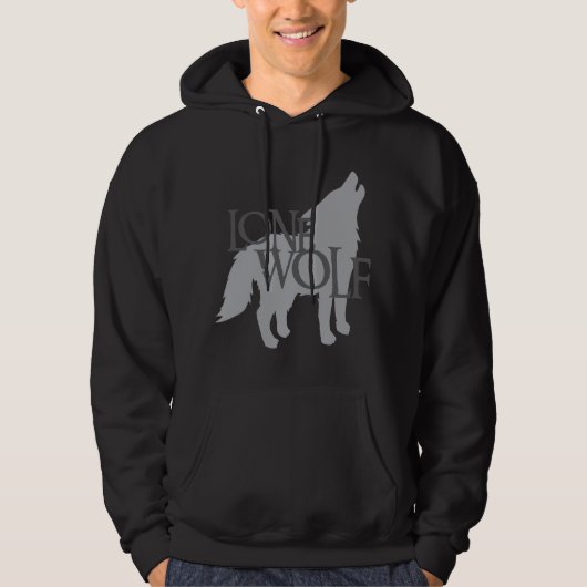 LONE WOLF HOODIE (Voorkant)