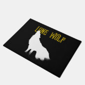 Lone Wolf Male Sigma Modern Minimalist Deurmat (Schuin)