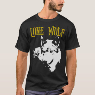 Lone Wolf Male Sigma Modern Minimalist T-shirt