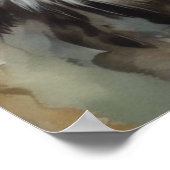 Lone Wolf Motivatie Inspirerend kunst Poster (Hoek)