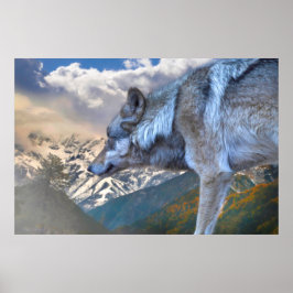 LONE WOLF OVERLORD VAN VRIJHEID POSTER