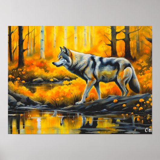 LONE WOLF POSTER (Voorkant)