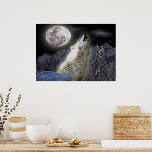 Lone wolf poster (Keuken)