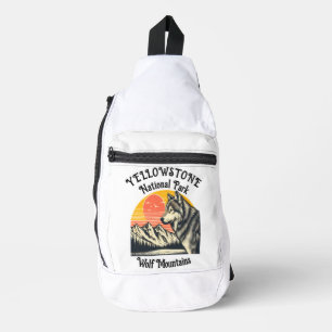 Lone Wolf staat voor Majestic Mountain Sling Bag