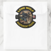 Lone Wolf Sticker (Tas)