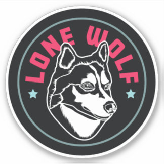 Lone Wolf Sticker