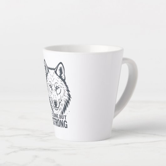 Lone Wolf Strength and Resilience Latte Mok (Rechterhoek)