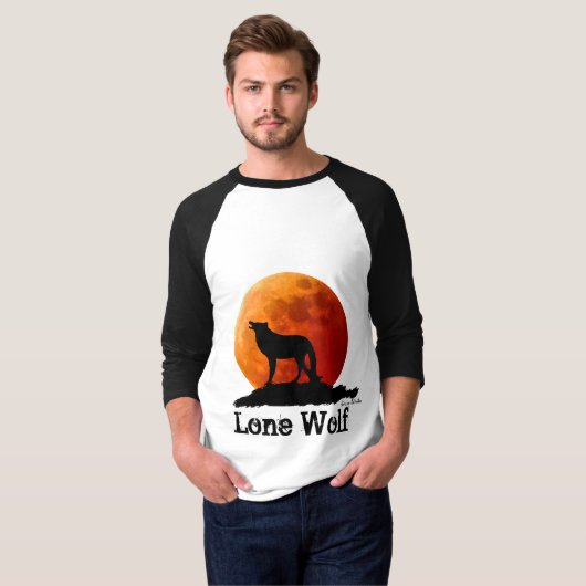 Lone Wolf T-shirt (Voorkant volledig)