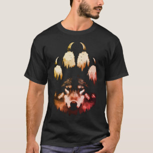 Lone Wolf. wilde ziel T-shirt