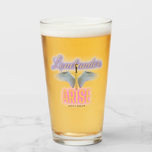 Lonelandaises Arise - Tumbler en verre (Devant (rempli))