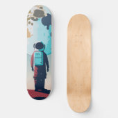 Lonely Astronaut Skateboard (Voorkant)