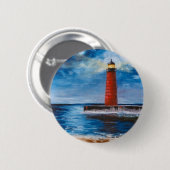 Lonely Beacon-Button Ronde Button 5,7 Cm (Voorkant /achterkant)