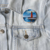 Lonely Beacon-Button Ronde Button 5,7 Cm (In situ)