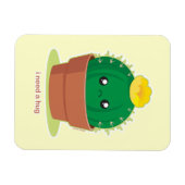 Lonely Cactus Magneet (Horizontaal)
