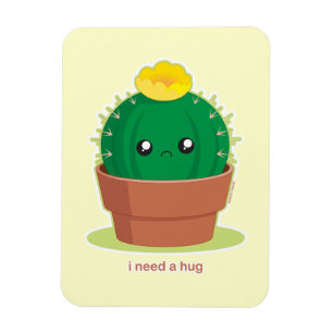 Lonely Cactus Magneet
