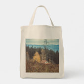 Lonely Cottage Tote Bag (Achterkant)