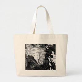 Lonely Doll Head Grote Tote Bag