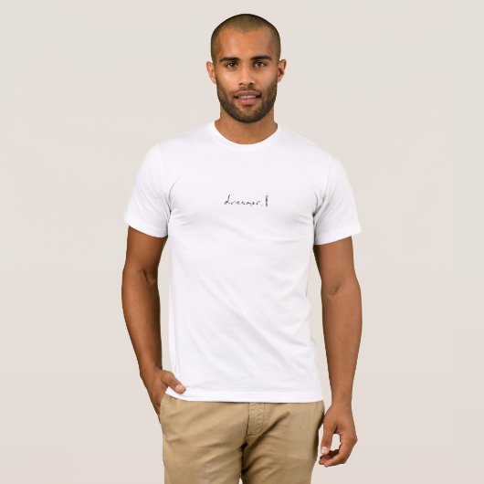 Lonely dromer t-shirt (Voorkant volledig)