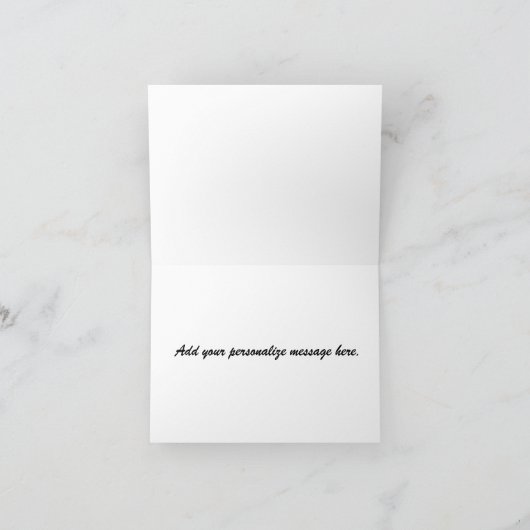 Lonely Maple Leaf Note Kaart (Binnen)