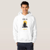 Lonely Ninja Samurai Art Design Hoodie (Voorkant volledig)