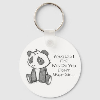 Lonely Panda Sleutelhanger