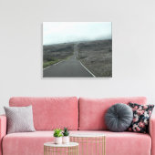 Lonely Road Canvas Afdruk (Insitu (Woonkamer))