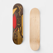 Lonely Robot Skateboard (Voorkant)