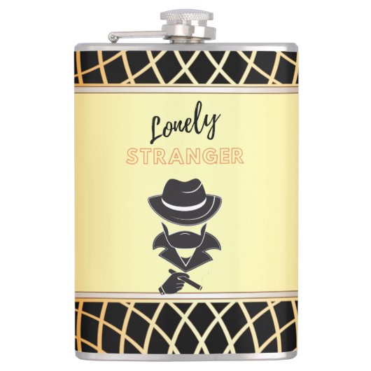 Lonely Stranger Heupfles (Voorkant)