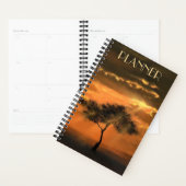 Lonely Tree Sunbeams - Ajouter Votre Texte / Nom (Devant avec enveloppe)