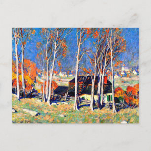 Lonely Village on the Saint Lawrence, 1922 Briefkaart