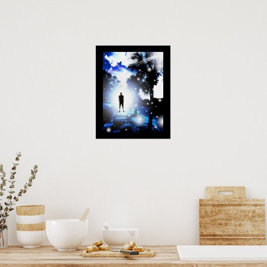 Lonely Walk Poster (Keuken)