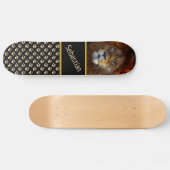 Lonen- en schildafdrukken skateboard (Horizontaal)