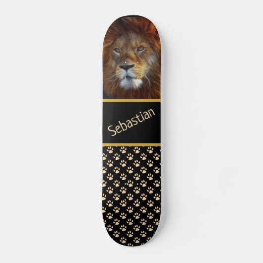 Lonen- en schildafdrukken skateboard (Voorkant)