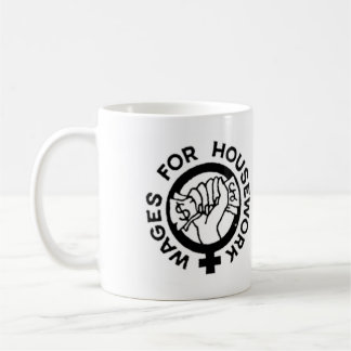 Lonen voor huishoudelijke Logo Mok