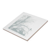 LONESOME DOVE, AQUA TEGELTJE (Zijkant)