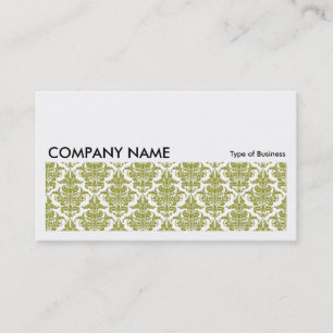 Long Afbeelding 0133 - Olive Damask Visitekaartje